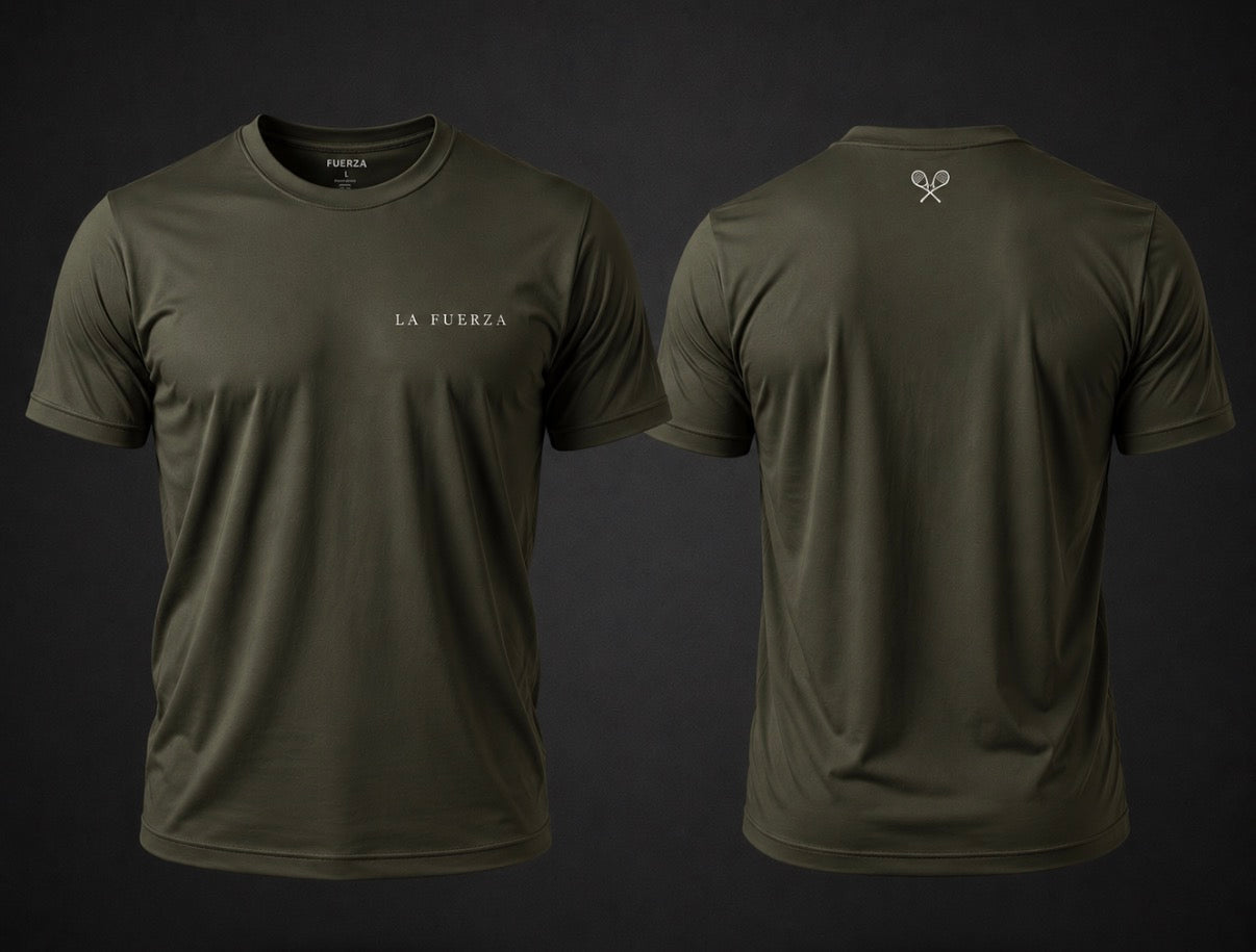LA FUERZA PADEL JERSEY - OLIVE GREEN