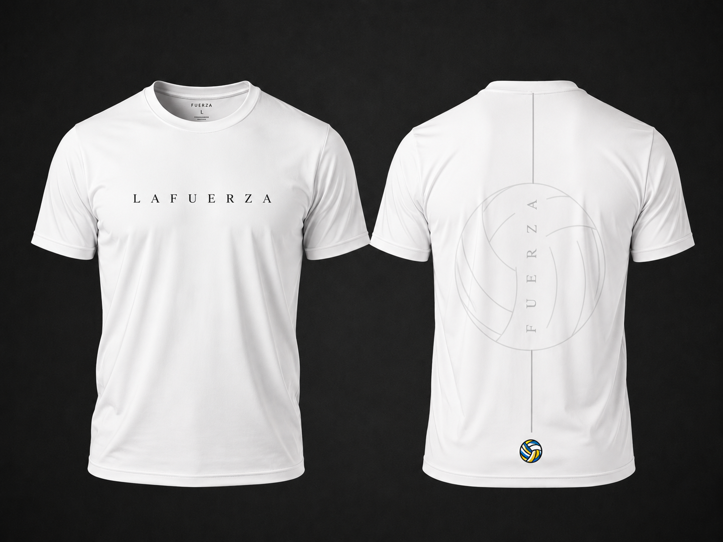 LAFUERZA Volleyball - White