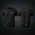 LA FUERZA Performance Tee Black - Front & Back
